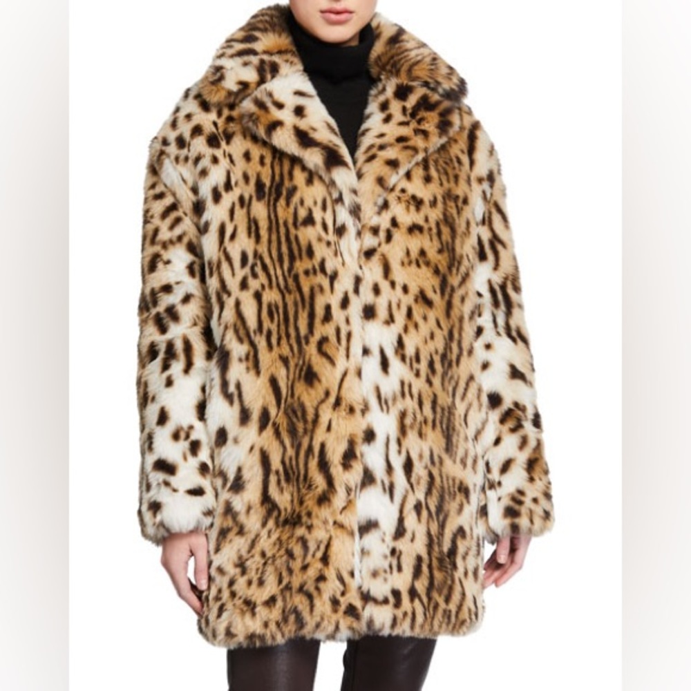 Pam & Gela Leopard Coat